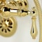 Kingston Brass CA1007T2 3-3/8" Tub Wall Mount Clawfoot Tub Faucet with Hand Shower, Polished Brass CA1007T2 - alternate 6